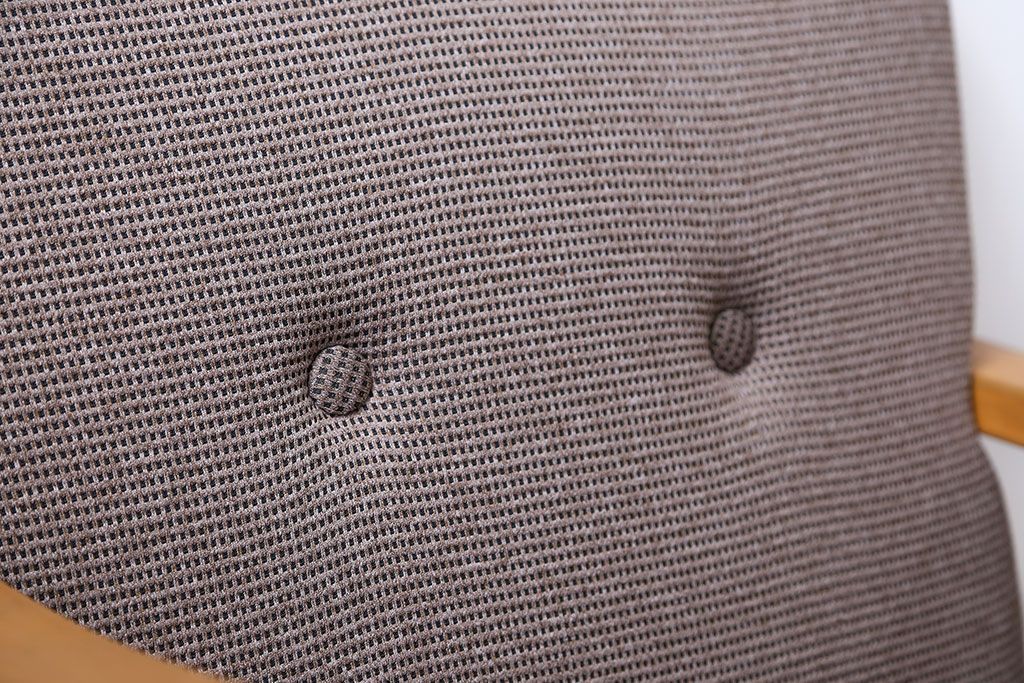 レトロ家具　アンティーク　レトロなシングルソファ(一人掛けソファ)(1)