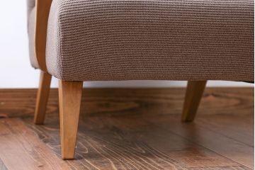 レトロ家具　アンティーク　レトロなシングルソファ(一人掛けソファ)(1)