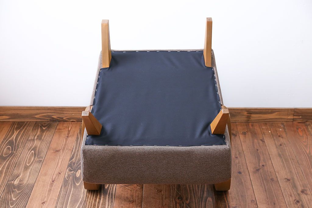 レトロ家具　アンティーク　レトロなシングルソファ(一人掛けソファ)(1)