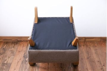 レトロ家具　アンティーク　レトロなシングルソファ(一人掛けソファ)(1)