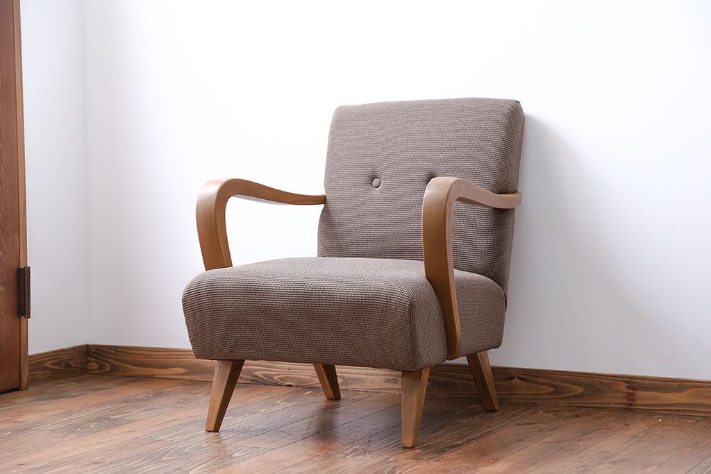 アンティーク家具　アンティーク　一人掛けソファ(2)