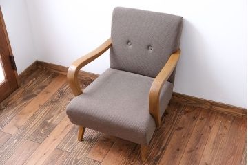 アンティーク家具　アンティーク　一人掛けソファ(2)