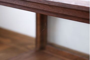 アンティーク家具　アンティーク　小振りな横長ガラスケース