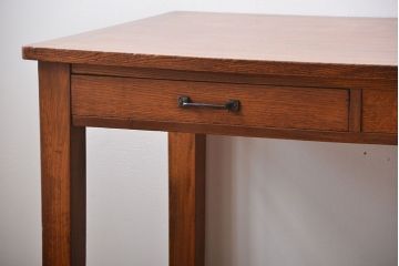 アンティーク家具　イギリスアンティーク　オーク材　ダイニングテーブル