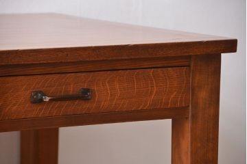 アンティーク家具　イギリスアンティーク　オーク材　ダイニングテーブル