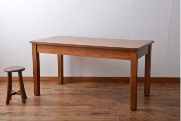 アンティーク家具　イギリスアンティーク　オーク材　ダイニングテーブル