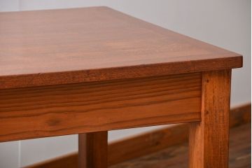 アンティーク家具　イギリスアンティーク　オーク材　ダイニングテーブル