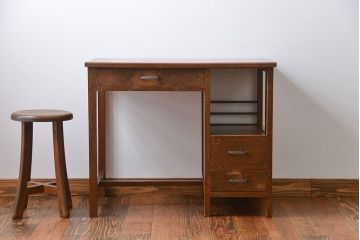 アンティーク家具　 アンティーク　おしゃれな片袖机