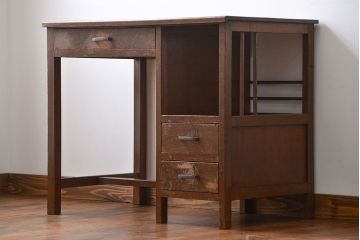 アンティーク家具　 アンティーク　おしゃれな片袖机