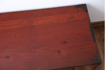 アンティーク家具　古民具・骨董　欅材!時代箪笥ローボード