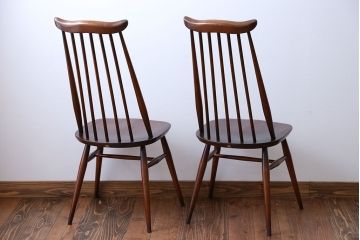 アンティーク家具　アーコール　ゴールドスミスチェア2脚セット(1)