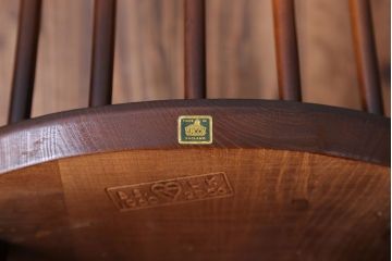 ヴィンテージ家具　イギリスビンテージ　アーコール　ゴールドスミスチェア2脚セット(3)