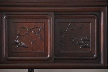 アンティーク家具　古民具・骨董　唐木材　茶棚