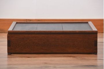 アンティーク家具　アンティーク　黒板付き　壁掛け戸棚
