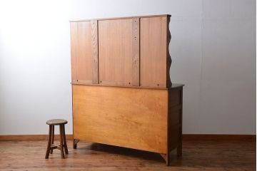 アンティーク家具　イギリスアンティーク　アーコール　キャビネット