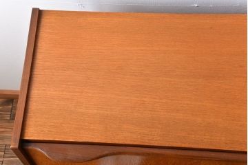 北欧家具　チーク材　ライティングビューロー