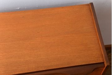 北欧家具　チーク材　ライティングビューロー