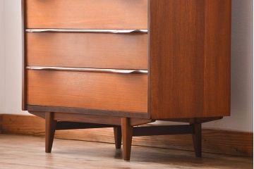 北欧家具　チーク材　ライティングビューロー