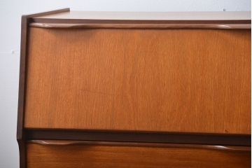 北欧家具　チーク材　ライティングビューロー