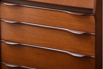 北欧家具　チーク材　ライティングビューロー