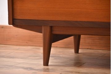 北欧家具　チーク材　ライティングビューロー