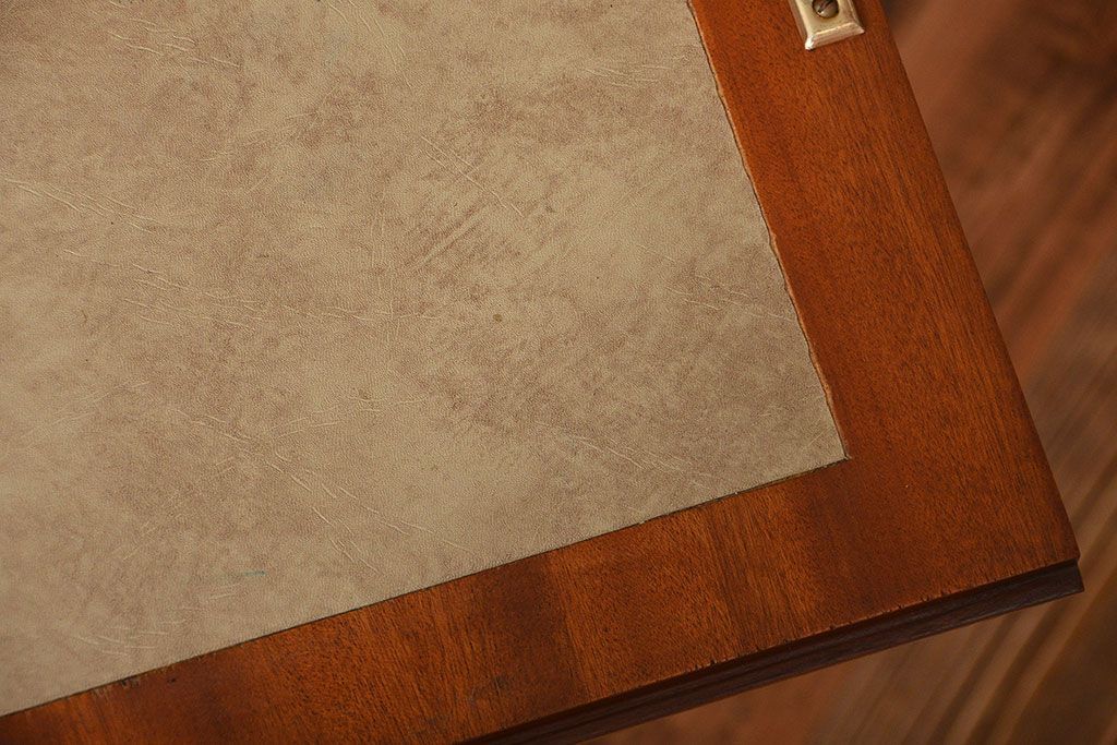 北欧家具　チーク材　ライティングビューロー