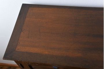 アンティーク家具　アンティーク　ナラ材　上品なブックケース