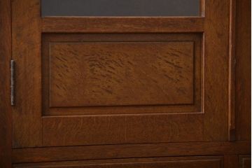 アンティーク家具　アンティーク　ナラ材　上品なブックケース