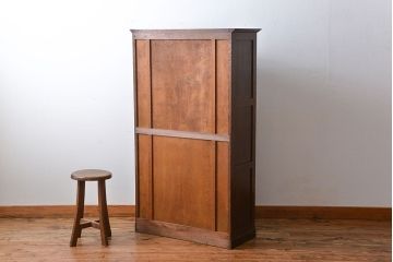 アンティーク家具　アンティーク　ナラ材　上品なブックケース