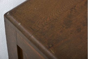 アンティーク雑貨　昭和レトロ　小振りな木製冷蔵庫