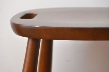 中古　飛騨産業　キツツキマーク　スツール