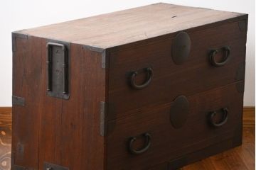 アンティーク家具　古民具・骨董　時代箪笥ローボード(1)