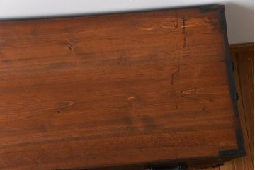 アンティーク家具　古民具・骨董　時代箪笥ローボード(2)
