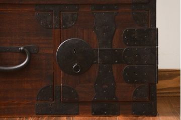 アンティーク家具　古民具・骨董　時代箪笥ローボード(2)