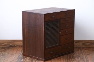 レトロ家具　昭和レトロ　変わり型小引き出し