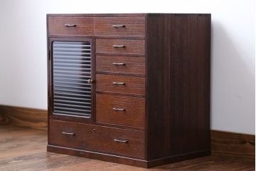 レトロ家具　昭和レトロ　変わり型小引き出し