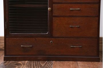 レトロ家具　昭和レトロ　変わり型小引き出し