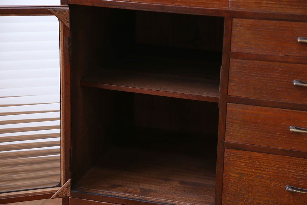 レトロ家具　昭和レトロ　変わり型小引き出し