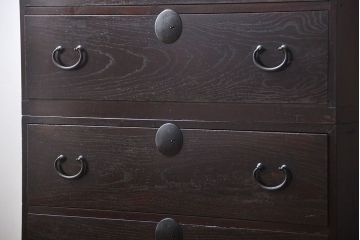 アンティーク家具　古民具・骨董　シックな衣装箪笥