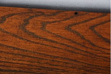 アンティーク家具　イギリスアンティーク　オーク材　小振りな脚付きチェスト