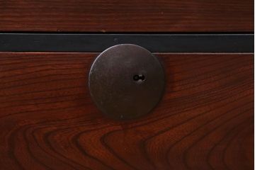 アンティーク家具　古民具・骨董　前面欅材!衣装箪笥