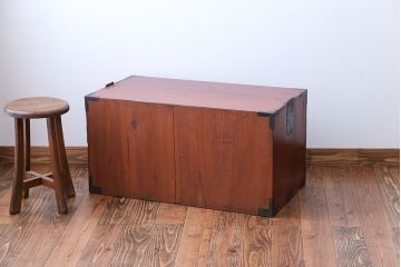 アンティーク家具　古民具・骨董　前面欅材!衣装箪笥