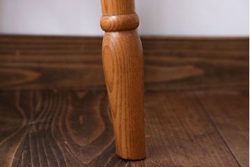 アンティーク家具　イギリスアンティーク　オーク材　ハイスツール(1)