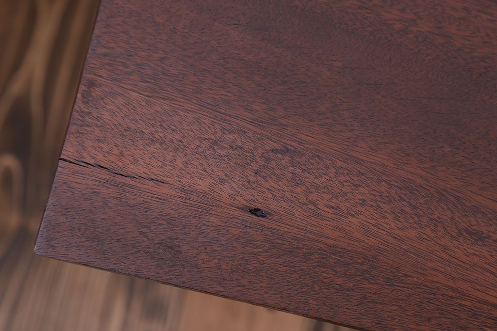 レトロ家具　昭和レトロ　アンティークサイドテーブル(1)