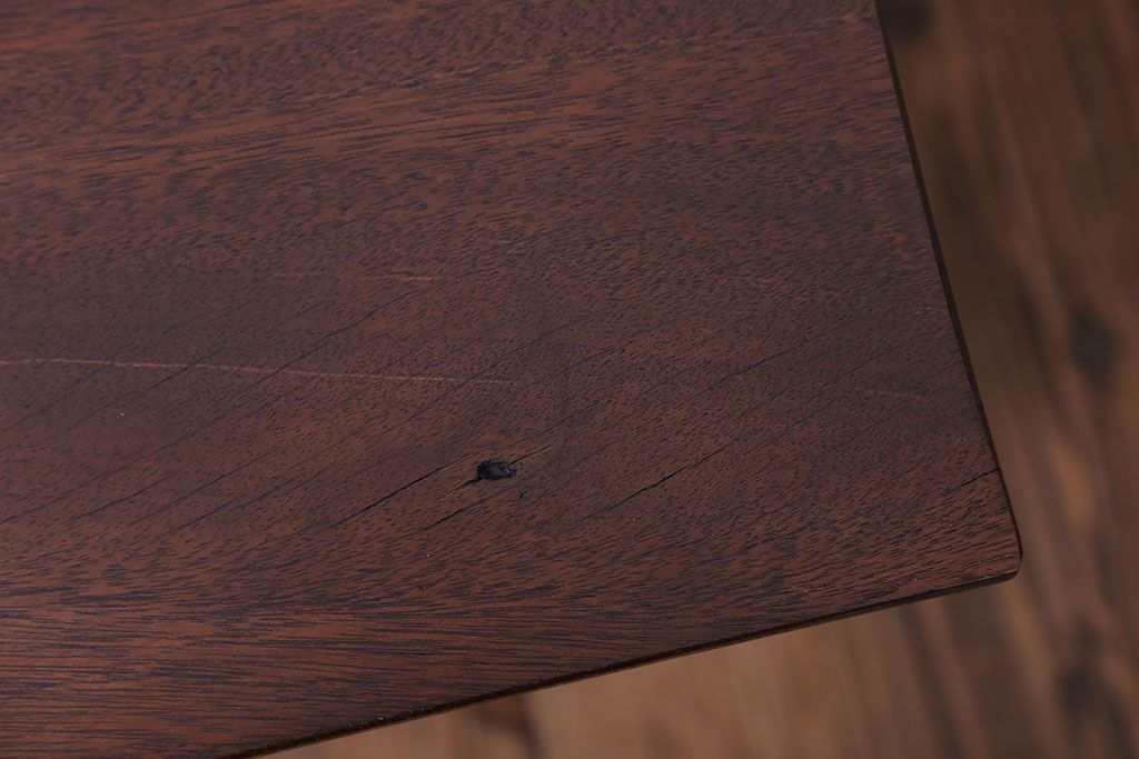 レトロ家具　昭和レトロ　アンティークサイドテーブル(1)