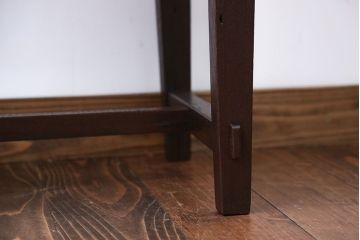 レトロ家具　昭和レトロ　アンティークサイドテーブル(1)