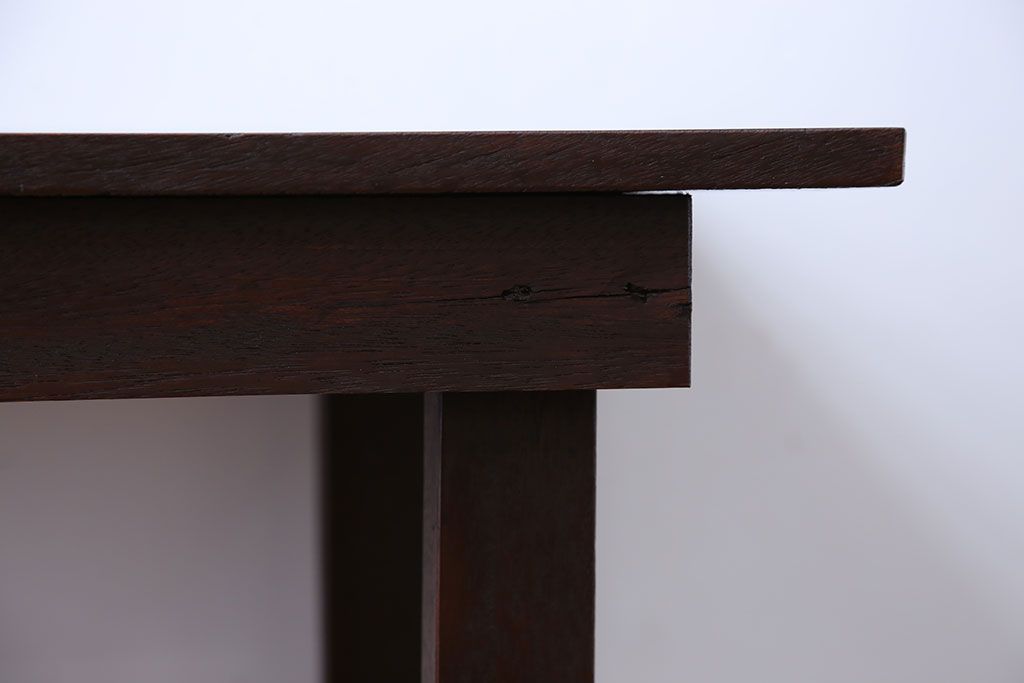 レトロ家具　昭和レトロ　アンティークサイドテーブル(1)