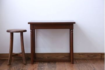 レトロ家具　昭和レトロ　サイドテーブル(2)