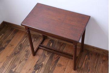 レトロ家具　昭和レトロ　サイドテーブル(2)