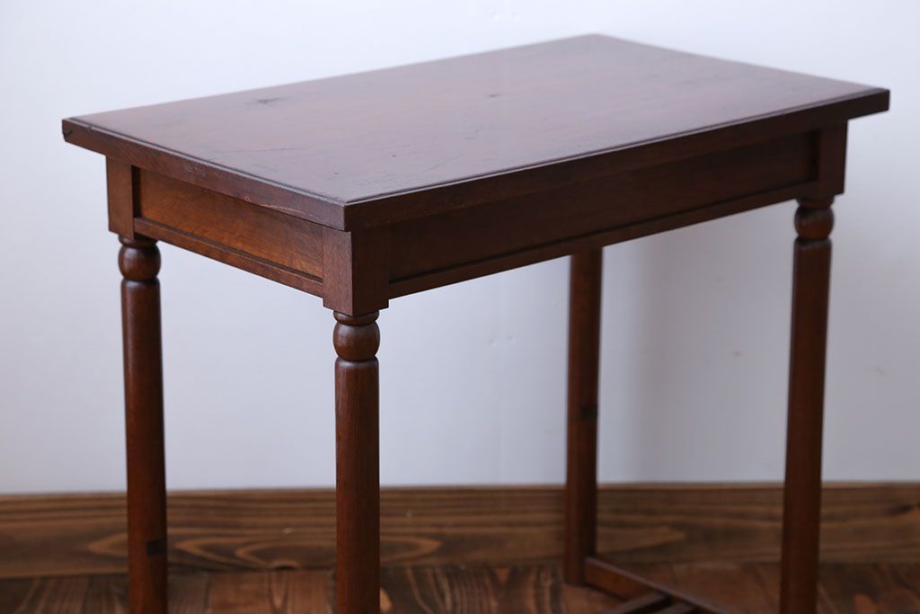 レトロ家具　昭和レトロ　サイドテーブル(2)